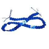 Sequins Chain Rolls (10 Meters) Royal Blue 6 MM Round Paillettes For Sewing Accessories Garment Ornament Decorative Embellishments [ac-sewsupp-00010-m15]