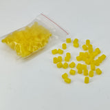 Fuse Beads 5x5 MM Yellow (10 GMs, 170 Beads) (#Ot93)