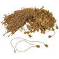 Polyester Hang Tags Thread With Plastic Lock 18 CM Fastener String Loop for Garments Price Multipurpose