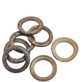 Coconut Rings 38 MM With 2 to 5 MM Width (10 Pieces) Round For Sewing Macrame Crochet DIY Crafts Painting Arts Decoration [jefs-embelshcabo-00008-m1]