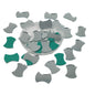 Shisha Glass Mirrors 14x10 MM (80+ Pieces, 25 GM Wt) Concave Rectangle For Sewing Embroidery Crafts Jewellery Multipurpose Transparent [jefs-embelshcabo-00124-m18]