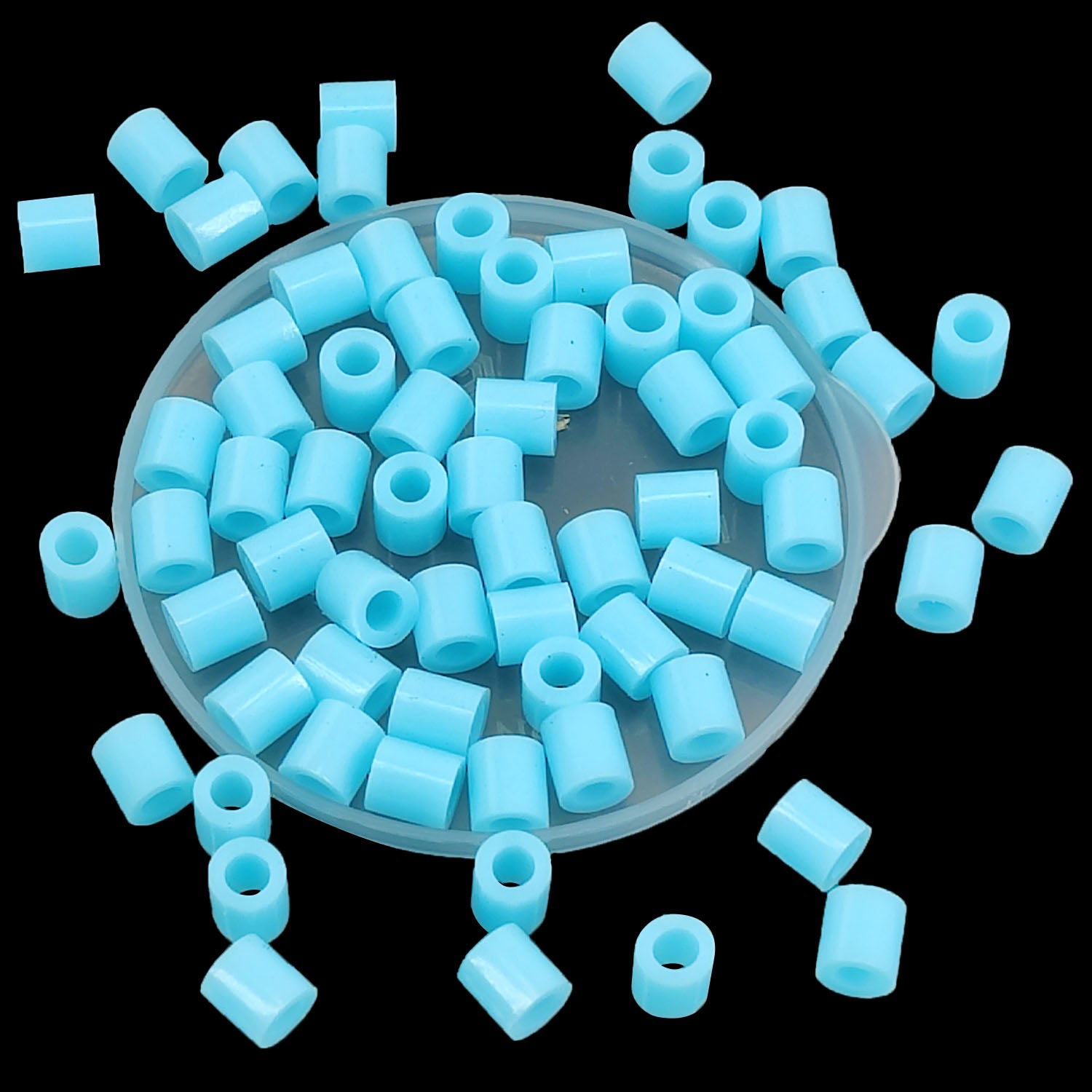 Plastic Fuse Beads 5x5mm For Aumni Crafts DIY Bead Fusion Kit Refill And All Other Brands Cylinder