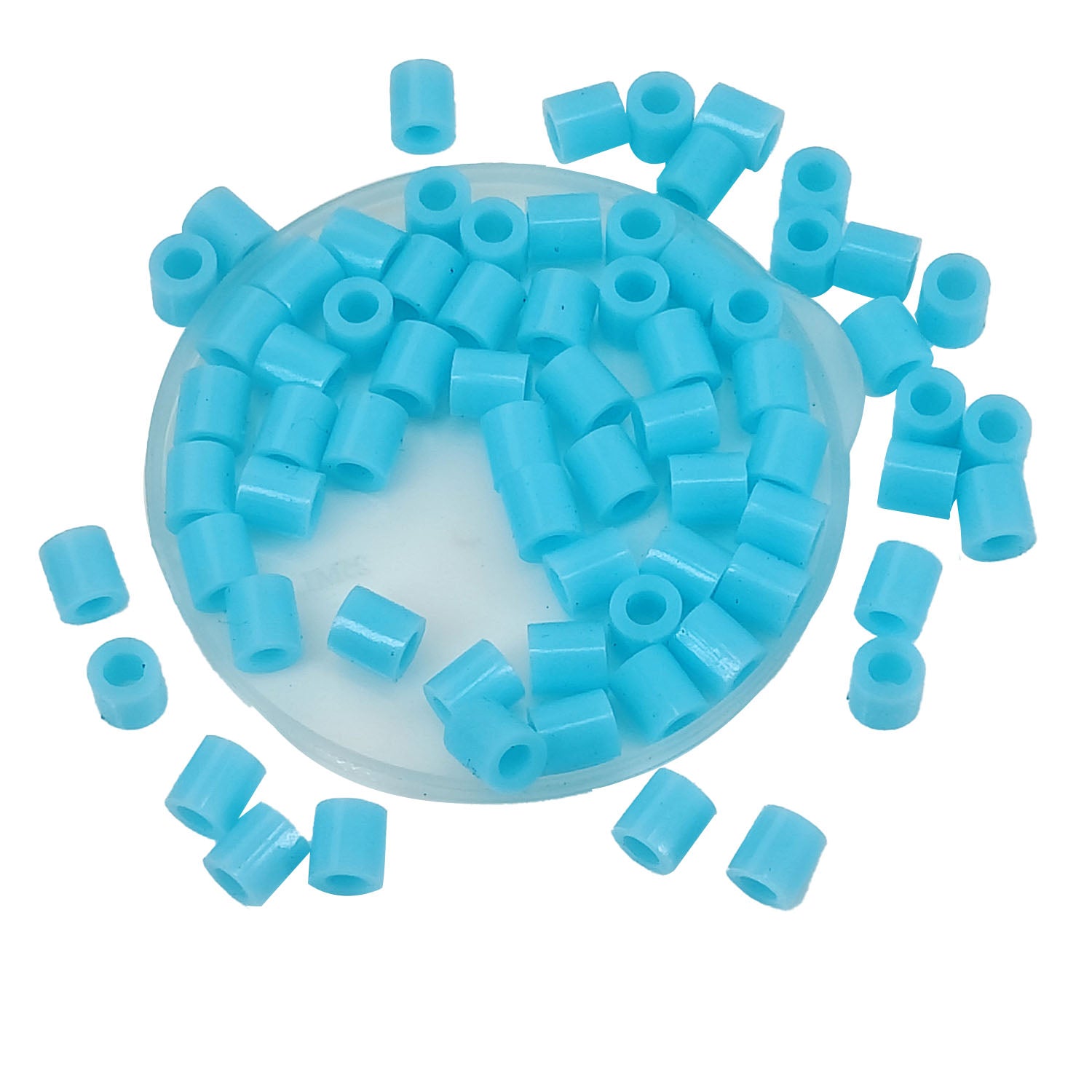 Plastic Fuse Beads 5x5mm For Aumni Crafts DIY Bead Fusion Kit Refill And All Other Brands Cylinder