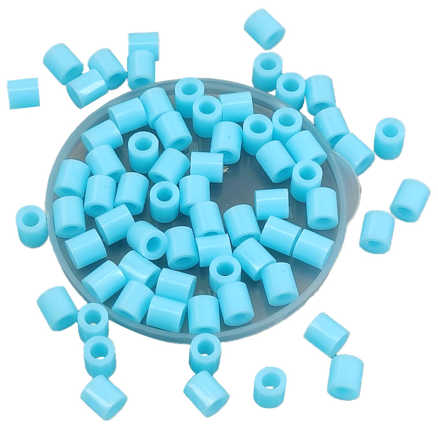 Plastic Fuse Beads 5x5mm For Aumni Crafts DIY Bead Fusion Kit Refill And All Other Brands Cylinder
