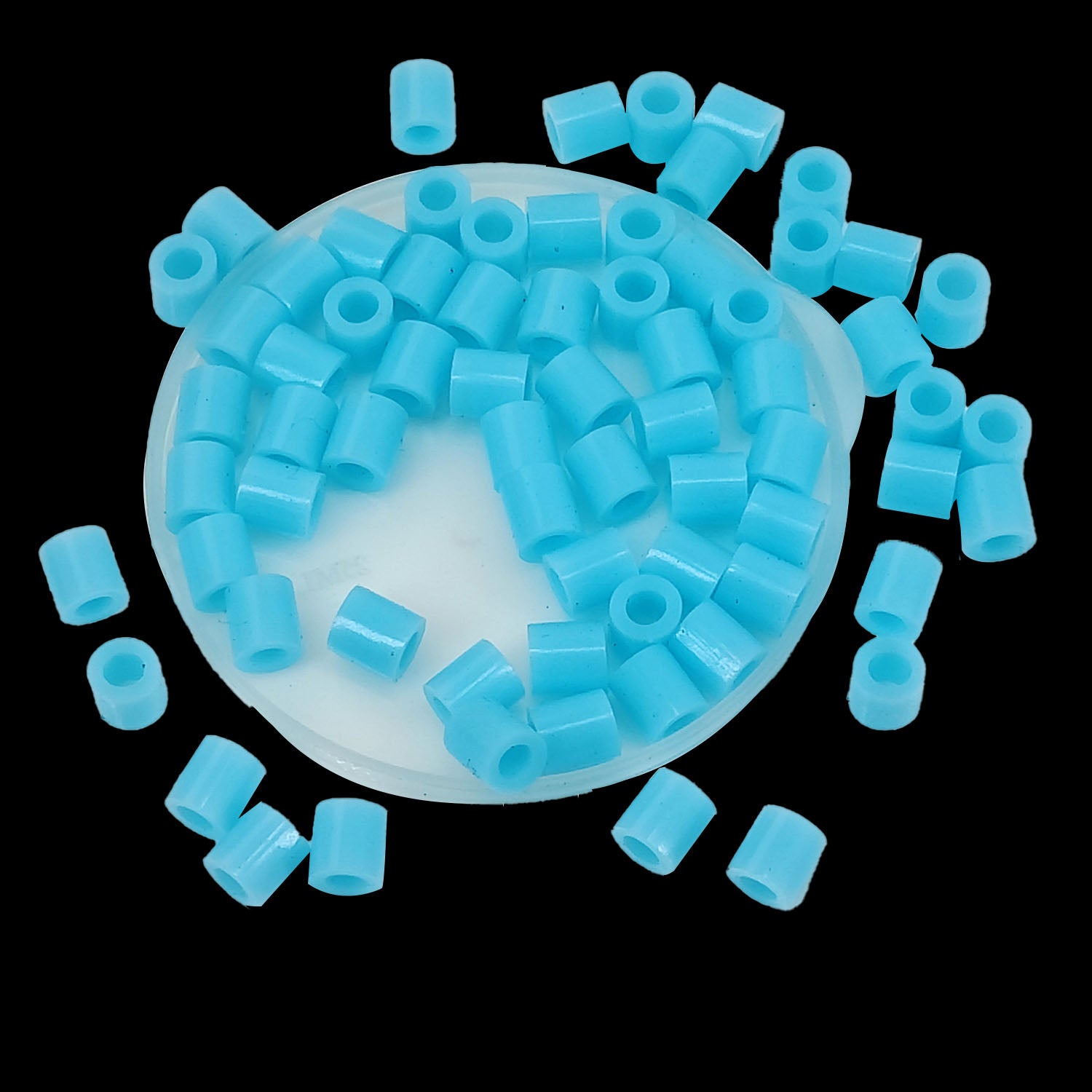 Plastic Fuse Beads 5x5mm For Aumni Crafts DIY Bead Fusion Kit Refill And All Other Brands Cylinder