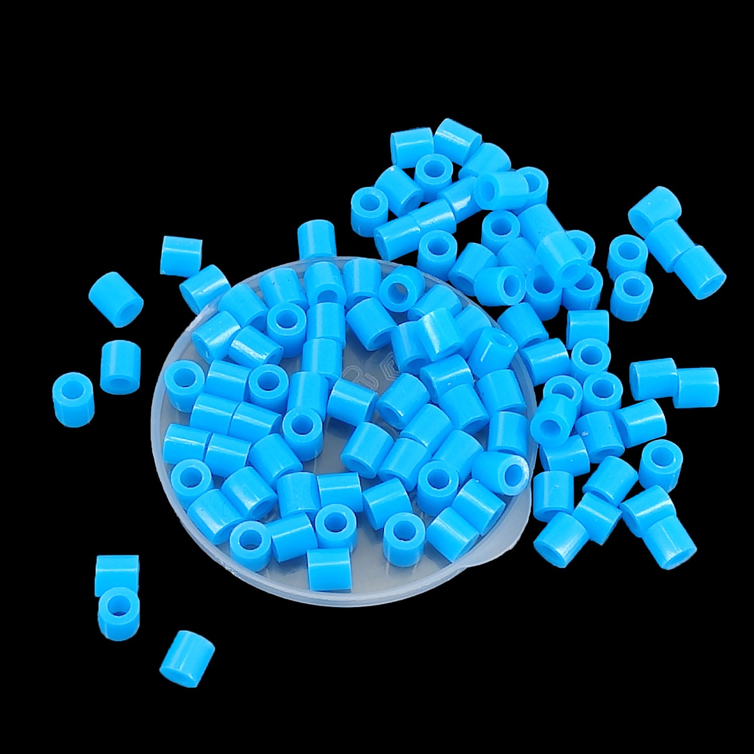 Plastic Fuse Beads 5x5mm For Aumni Crafts DIY Bead Fusion Kit Refill And All Other Brands Cylinder