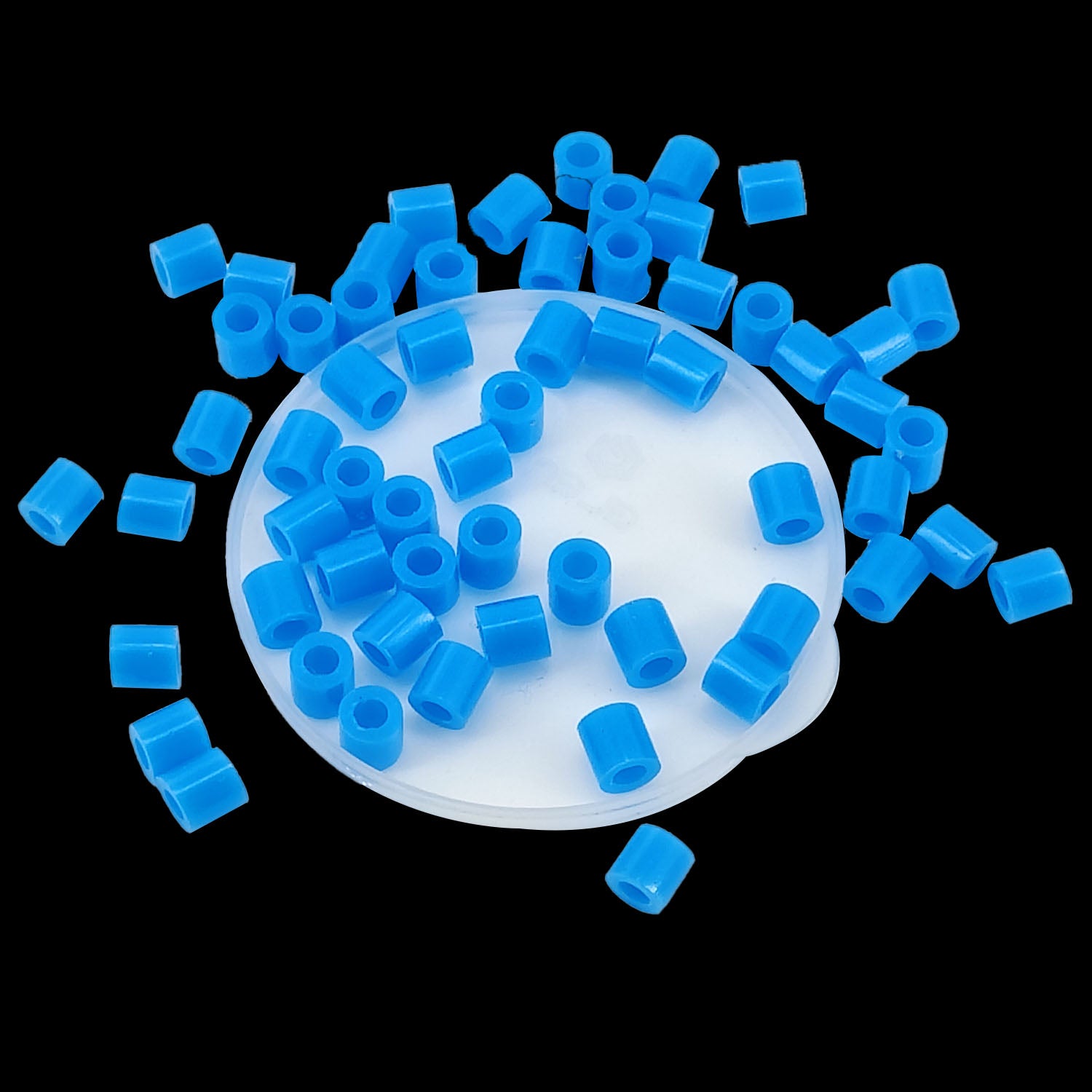 Plastic Fuse Beads 5x5mm For Aumni Crafts DIY Bead Fusion Kit Refill And All Other Brands Cylinder
