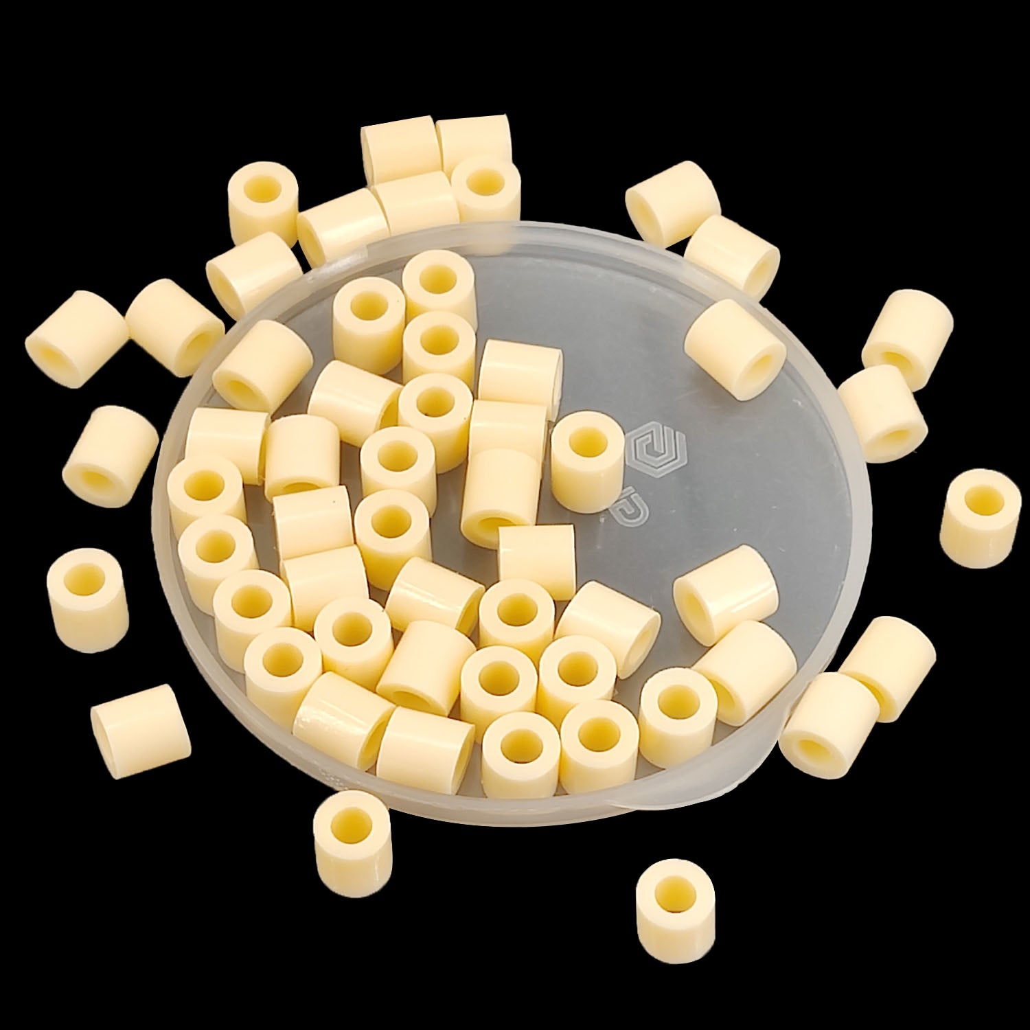 Plastic Fuse Beads 5x5mm For Aumni Crafts DIY Bead Fusion Kit Refill And All Other Brands Cylinder