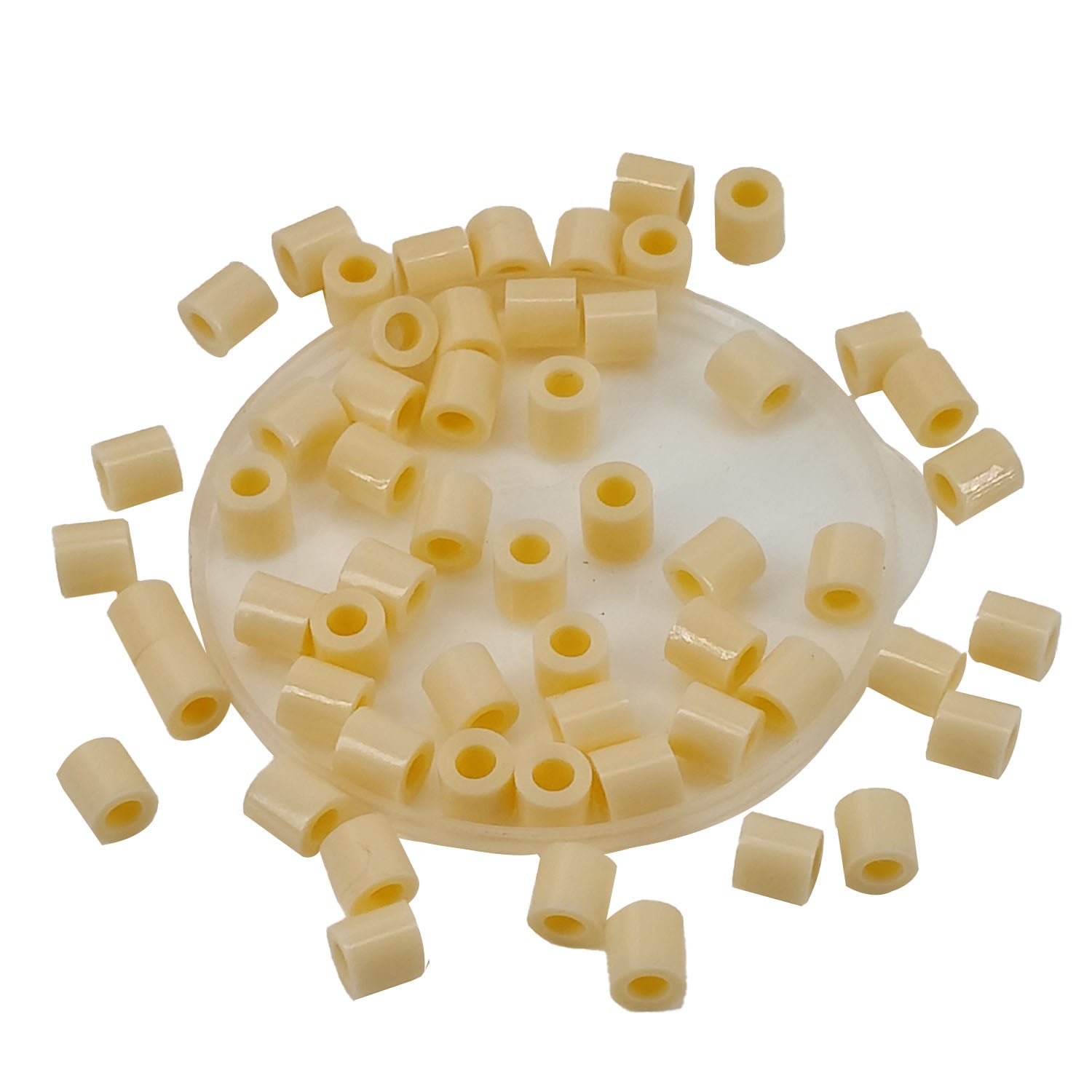 Plastic Fuse Beads 5x5mm For Aumni Crafts DIY Bead Fusion Kit Refill And All Other Brands Cylinder
