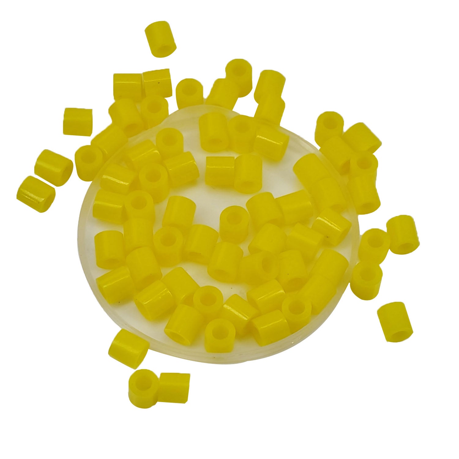 Plastic Fuse Beads 5x5mm For Aumni Crafts DIY Bead Fusion Kit Refill And All Other Brands Cylinder