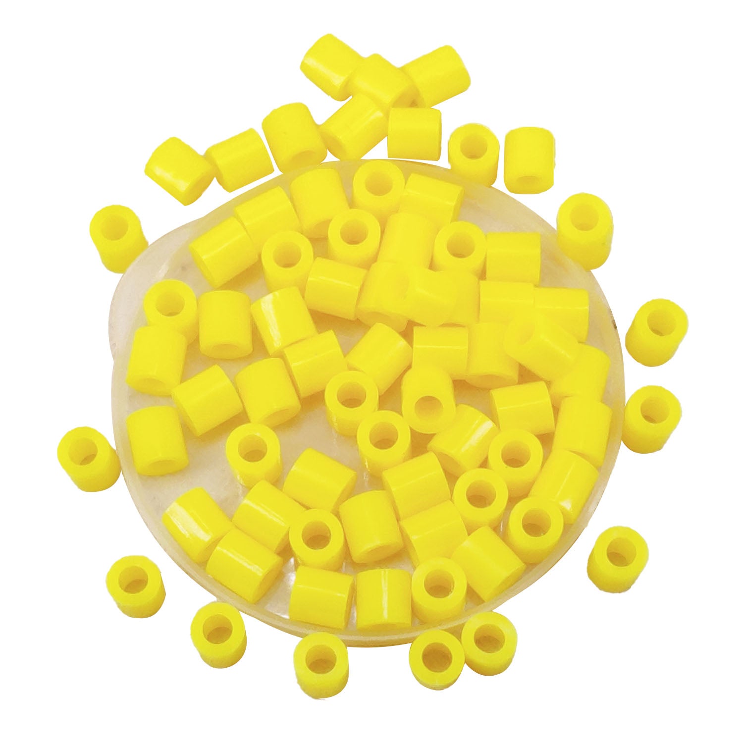 Plastic Fuse Beads 5x5mm For Aumni Crafts DIY Bead Fusion Kit Refill And All Other Brands Cylinder