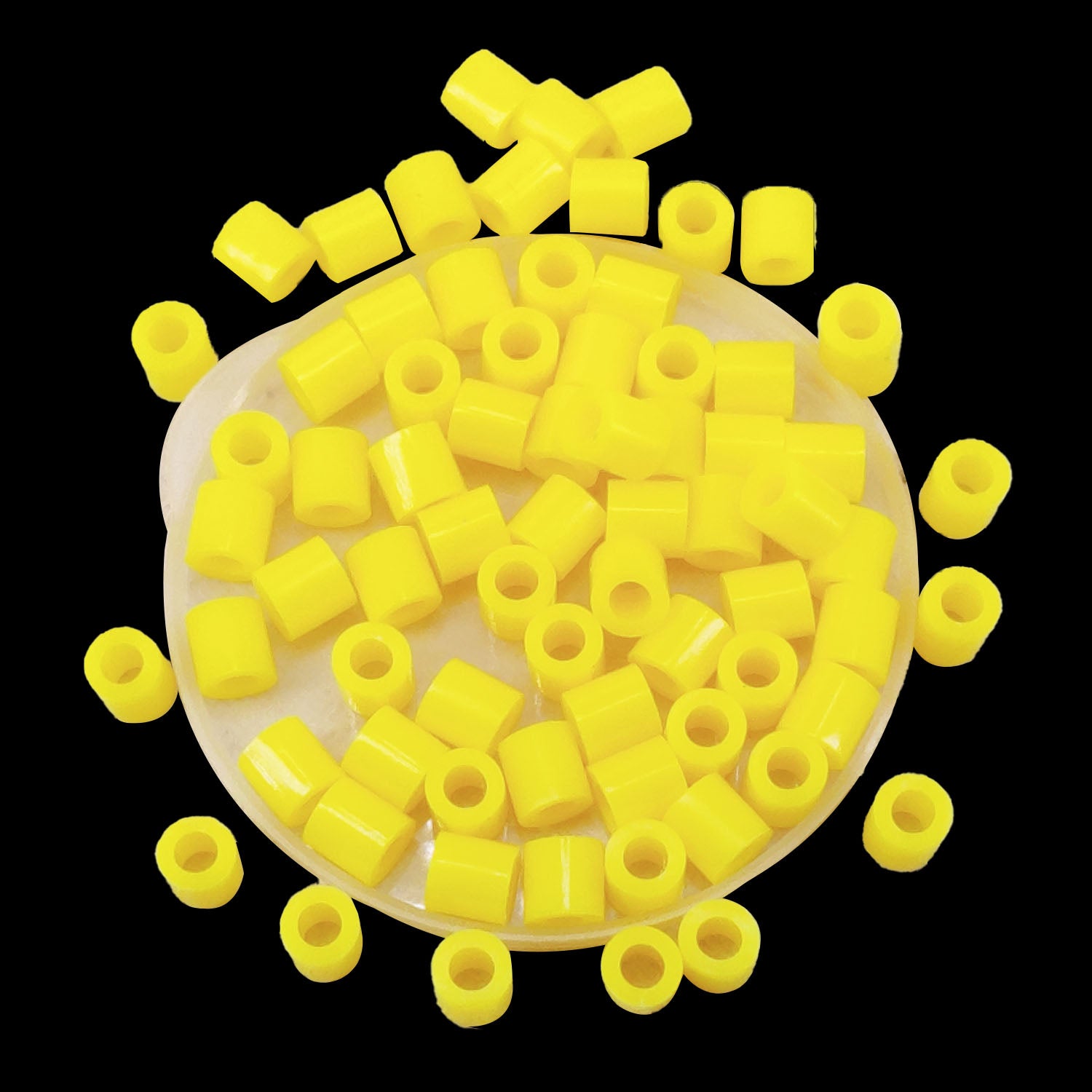 Plastic Fuse Beads 5x5mm For Aumni Crafts DIY Bead Fusion Kit Refill And All Other Brands Cylinder