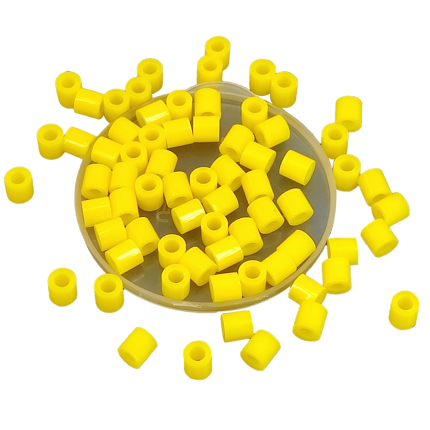 Plastic Fuse Beads 5x5mm For Aumni Crafts DIY Bead Fusion Kit Refill And All Other Brands Cylinder