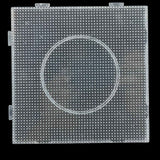 Plastic Pegboards For Aumni Crafts DIY Bead Fusion Kit And All Other Brands 3x2.5mm Mini Fuse Beads 140x140x20xmm Square Transparent Color (Sold as 1 piece)