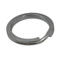 Keychain Making Mild Steel Ring Base 2 CM / 20 MM Round Silver Color (Pack of 10 pieces)