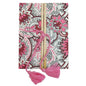 Handmade Vintage Journal Notebook (1 PC x 50 Pages) 6x8 Inch Bamboo Sticks Organic Cotton Papers Thread Tassle Lock Personal Gifts Multicolor [jefs-offcstnry-00003-m11]