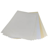 Perfumed Metallic Board Papers (10 Sheets, Silver Gold Mixed Patterns, 230 to 250 GSM, A4 Size) Scented For Art & Crafts Invitation Tags Brochures
