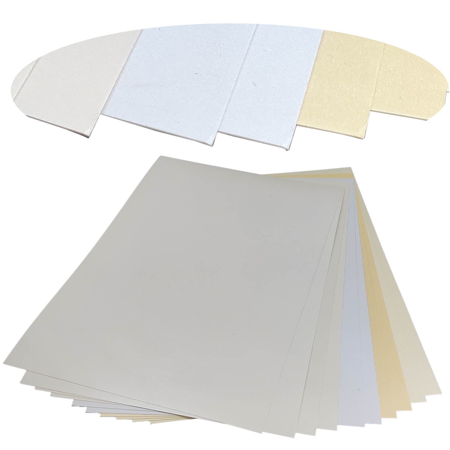Perfumed Metallic Board Papers (10 Sheets, Silver Gold Mixed Patterns, 230 to 250 GSM, A4 Size) Scented For Art & Crafts Invitation Tags Brochures