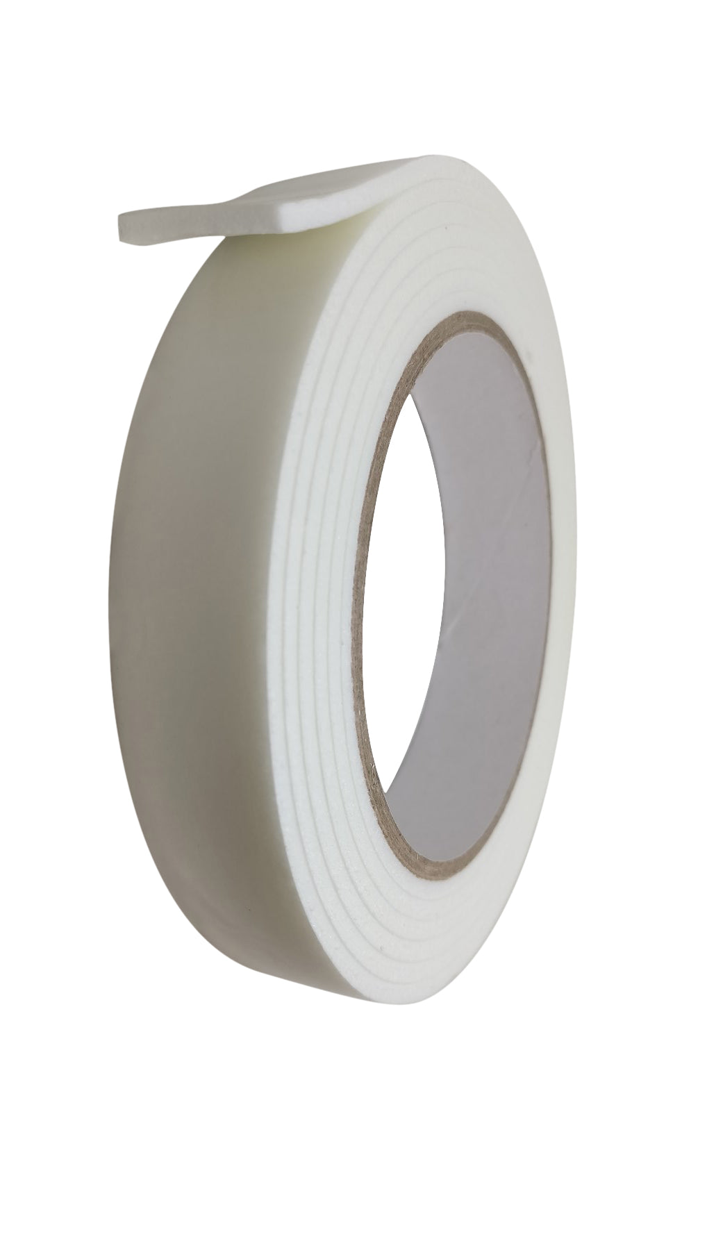 Double Sided Adhesive Foam Sponge Tapes 20 MM Tape White (1 Roll, 2.5 Meters/Roll)