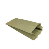 50-GSM Gusseted V-Bottom Paper Packing Covers Multipurpose Packaging Stationary Medicines Brown