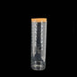 Glass Dome Cloche Cover Containers 1000 ML 25x7.5 CM (1 Piece) Bottles Bell Jars With Cork Lid For Gifts Decoration Plants Storage [jefs-pack-boxnsupp-00122-m10]