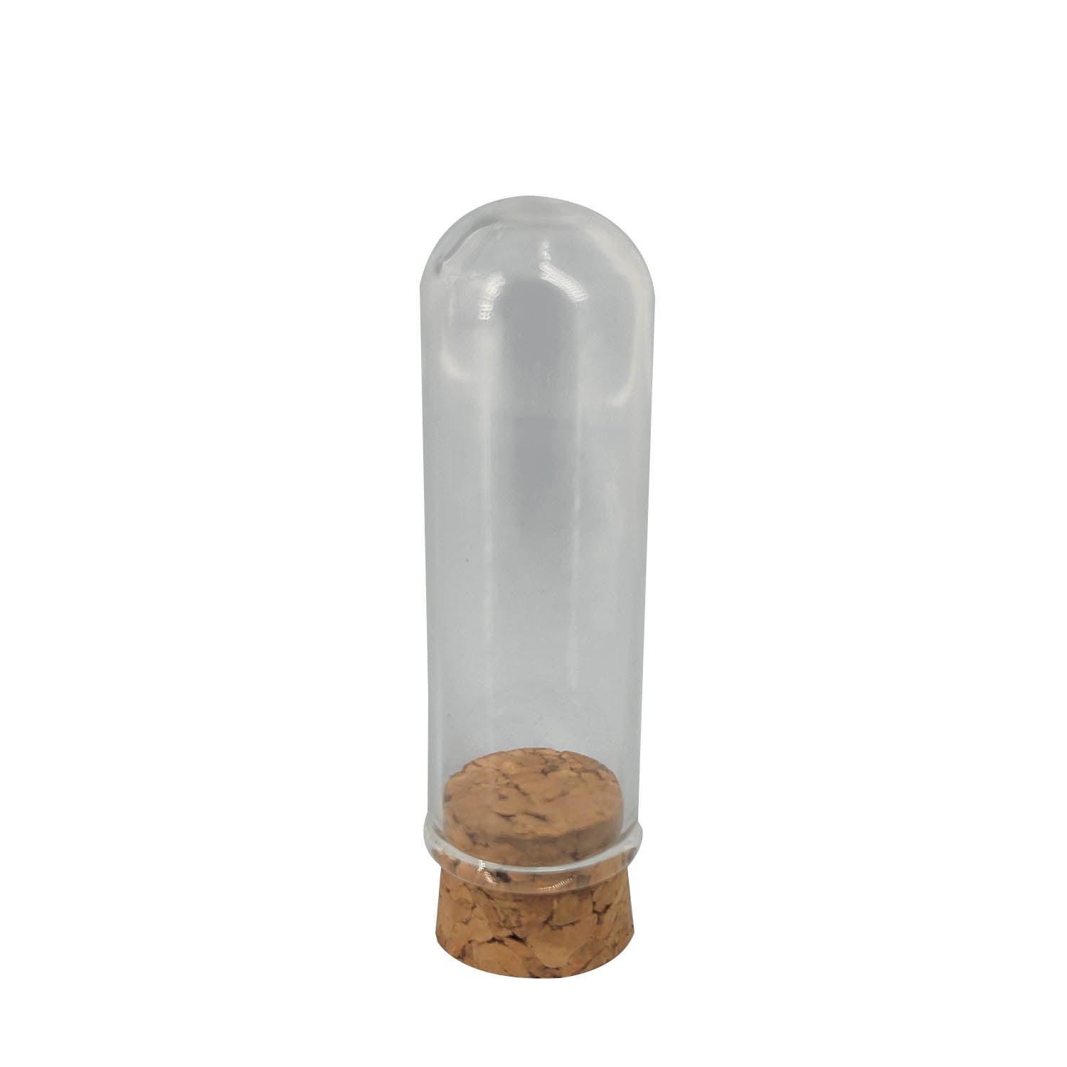 Glass Dome Cloche Cover Containers 10 ML 6x2 CM (3 Pieces) Bottles Vials With Cork Lid For Gifts Decoration Plants Crafts Storage [jefs-pack-boxnsupp-00122-m11]