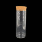Glass Dome Cloche Cover Containers 250 ML 15x5 CM (1 Piece) Bottles Bell Jars With Cork Lid For Gifts Decoration Plants Storage [jefs-pack-boxnsupp-00122-m13]