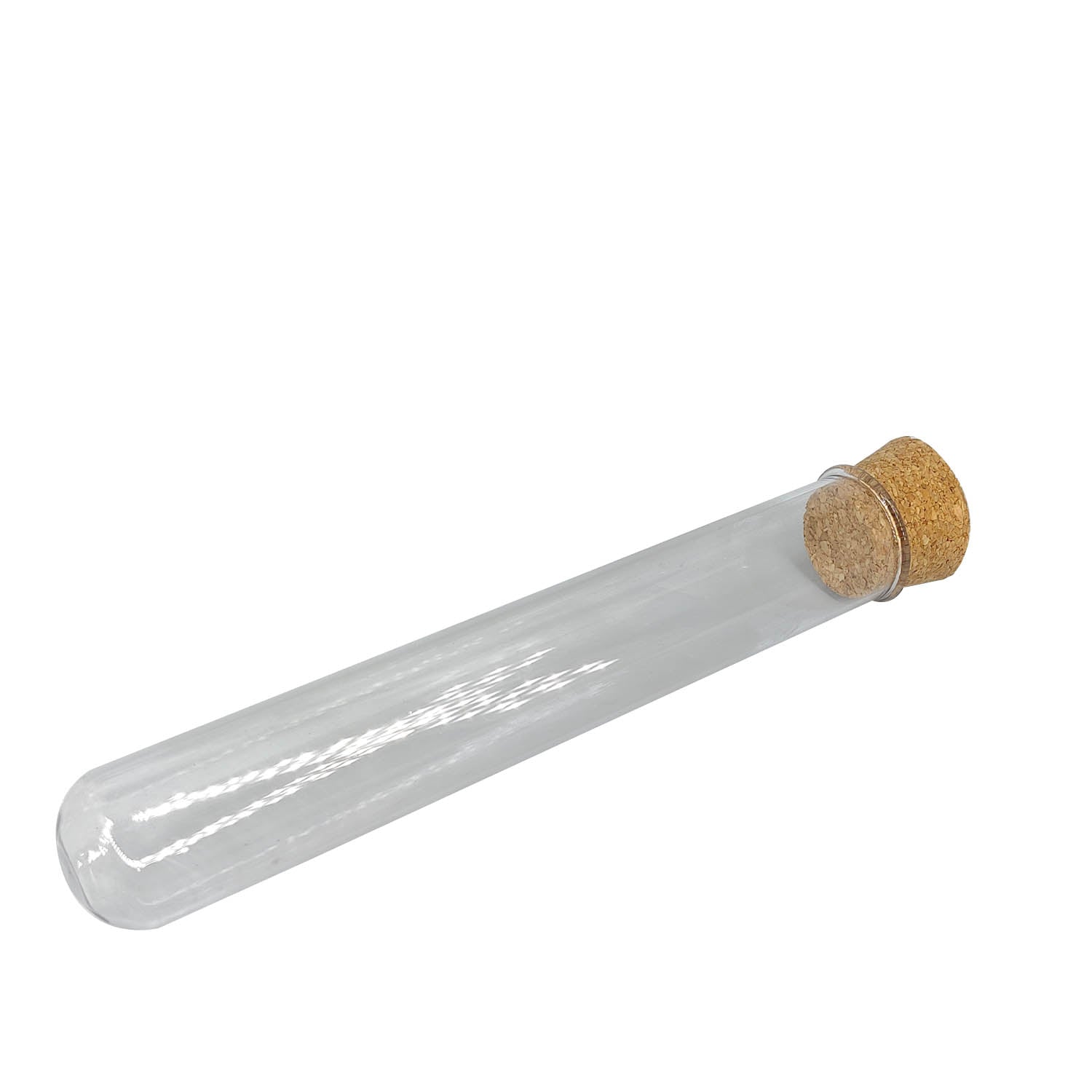Glass Dome Cloche Cover Containers 60 ML 15x2.5 CM (3 Pieces) Bottles Tube Vials With Cork Lid For Gifts Decoration Crafts Storage [jefs-pack-boxnsupp-00122-m14]