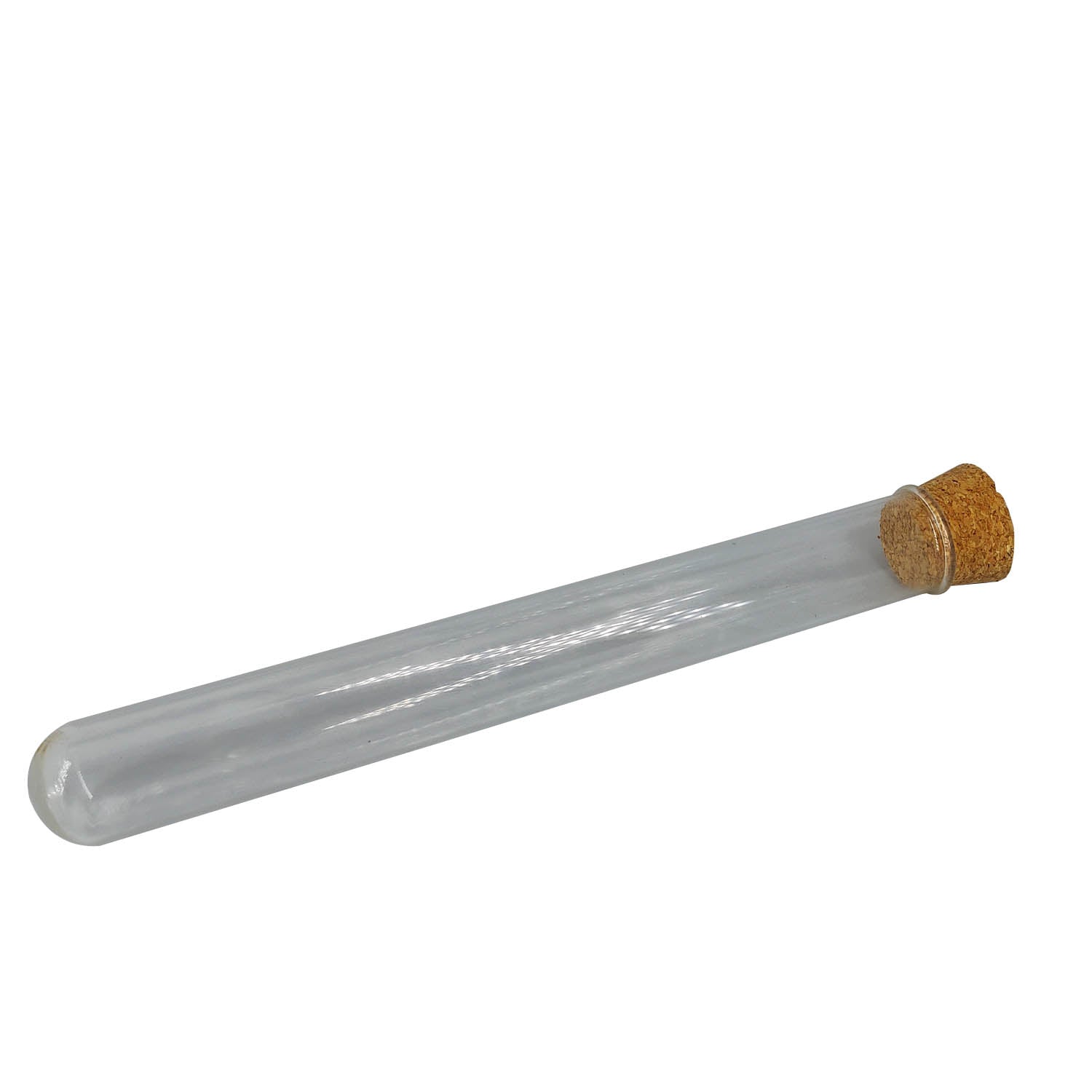 Glass Dome Cloche Cover Containers 100 ML 20x2.5 CM (3 Pieces) Bottles Tube Vials With Cork Lid For Gifts Decoration Crafts Storage [jefs-pack-boxnsupp-00122-m15]