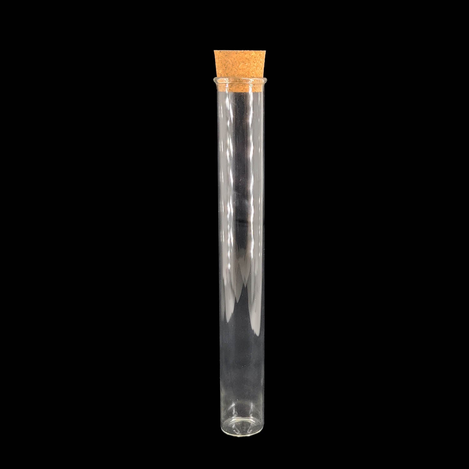 Glass Dome Cloche Cover Containers 100 ML 20x2.5 CM (3 Pieces) Bottles Tube Vials With Cork Lid For Gifts Decoration Crafts Storage [jefs-pack-boxnsupp-00122-m16]