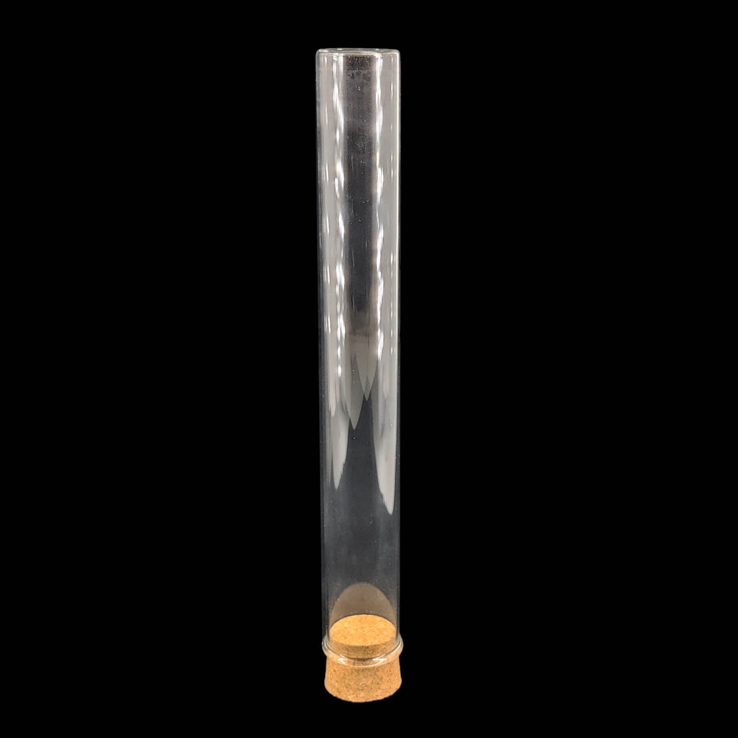 Glass Dome Cloche Cover Containers 100 ML 20x2.5 CM (3 Pieces) Bottles Tube Vials With Cork Lid For Gifts Decoration Crafts Storage [jefs-pack-boxnsupp-00122-m16]