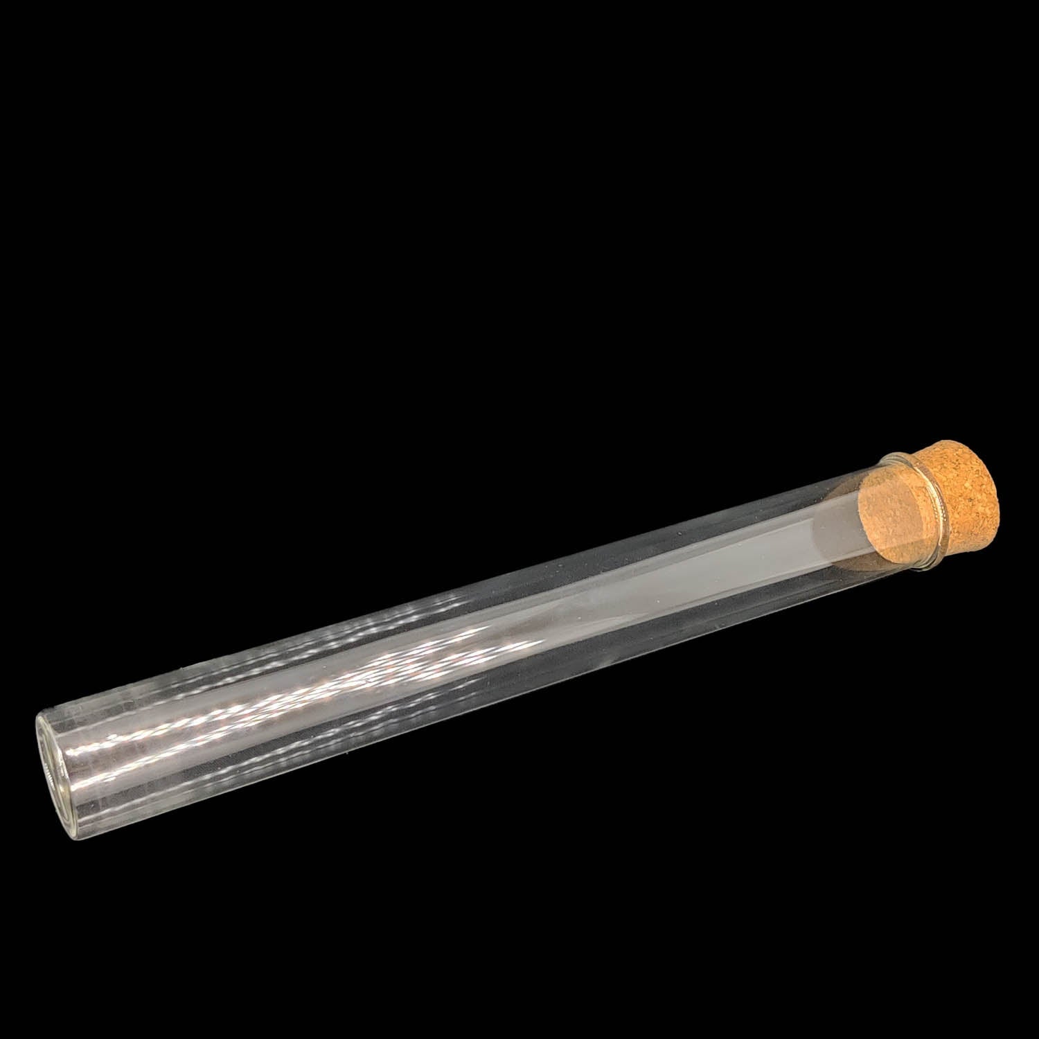 Glass Dome Cloche Cover Containers 100 ML 20x2.5 CM (3 Pieces) Bottles Tube Vials With Cork Lid For Gifts Decoration Crafts Storage [jefs-pack-boxnsupp-00122-m16]