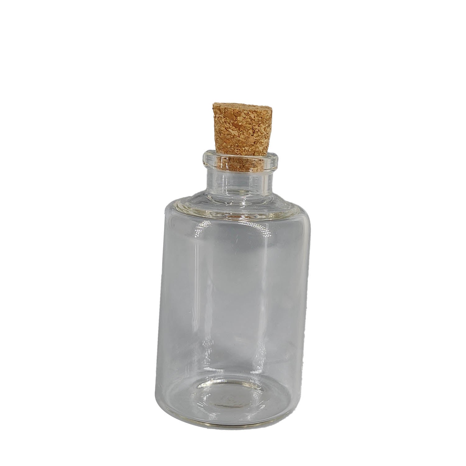 Glass Dome Cloche Cover Containers 50 ML 7x3.5 CM (3 Pieces) Bottles Vials Jars With Cork Lid For Gifts Decoration Crafts Storage [jefs-pack-boxnsupp-00122-m18]