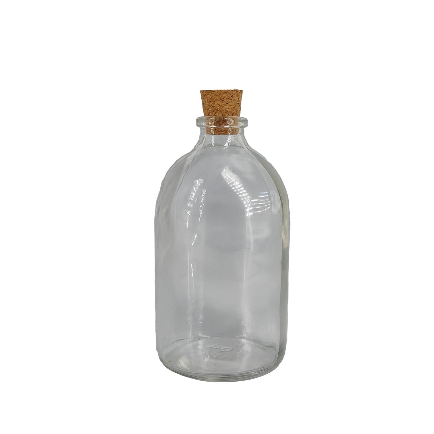 Glass Dome Cloche Cover Containers 100 ML 10x4.5 CM (3 Pieces) Bottles Vials Jars With Cork Lid For Gifts Decoration Crafts Storage [jefs-pack-boxnsupp-00122-m19]