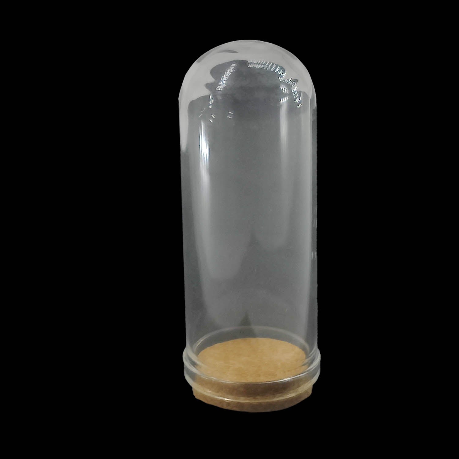 Glass Dome Cloche Cover Containers 7x2.7 CM (5 Pieces) Bottles Bell Jars With Cork Lid For Gifts Decoration Plants Crafts