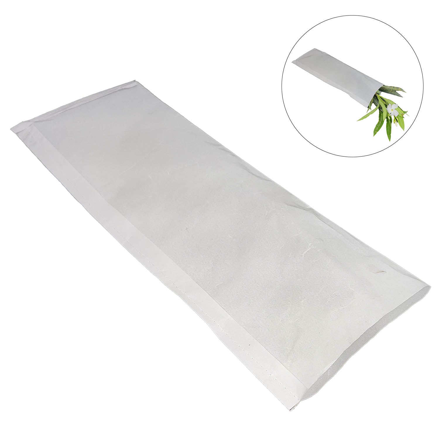 Stitched Butter Paper Covers Glassine Pouches Pollination Seeds Agriculture Storage Bags Slightly Oil Grease Proof Food Grade Packing
