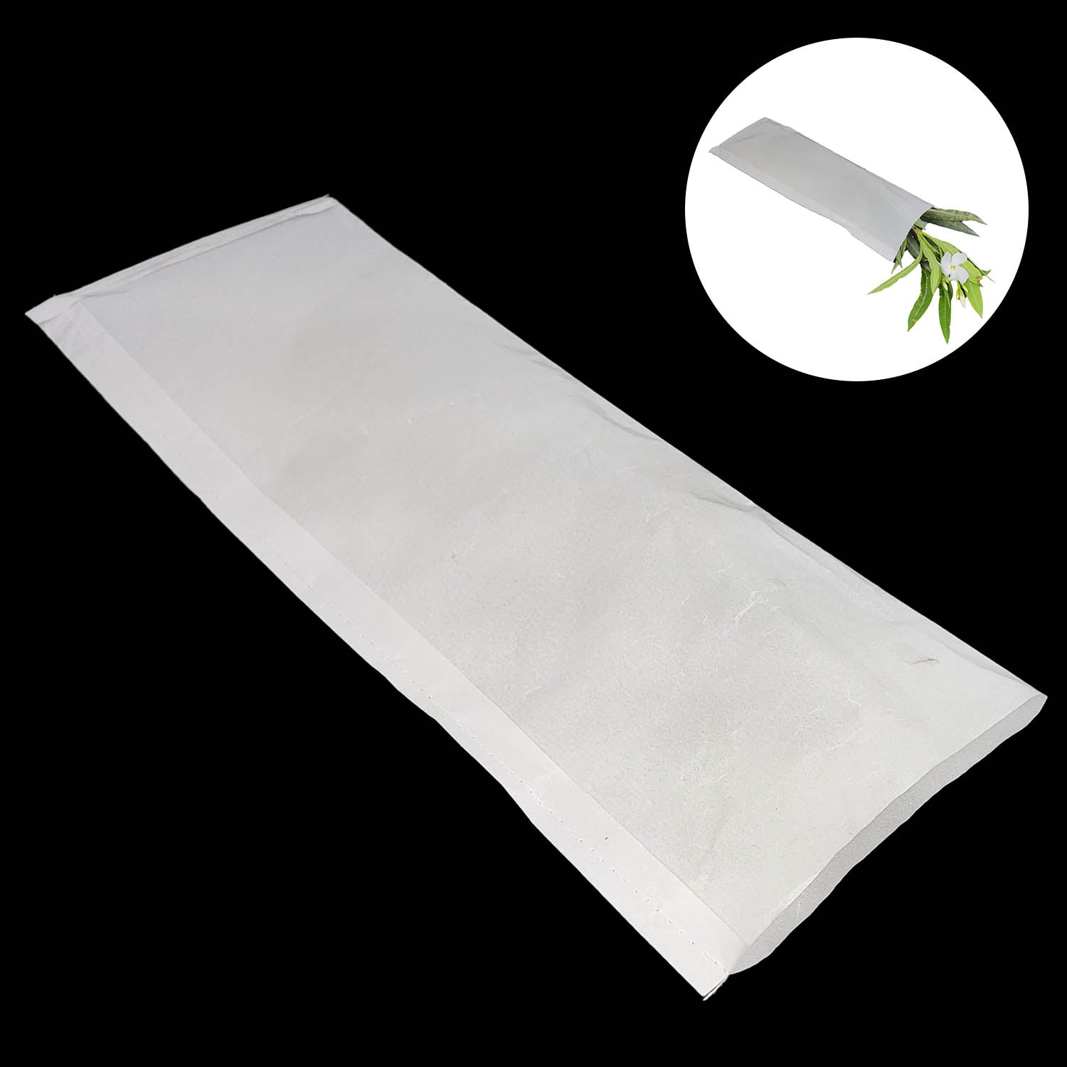 Stitched Butter Paper Covers Glassine Pouches Pollination Seeds Agriculture Storage Bags Slightly Oil Grease Proof Food Grade Packing