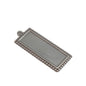 304 Stainless Steel Cabohon Pendant Base (1 Piece) 38x15 MM Inside 30x10 MM Tarnish Resistant Silver Color Rectangle Base Holder For Jewellery Making [jefs-pndt-gnrl-00006-m1]