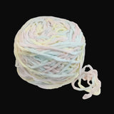 Soft Polyester Woollen Chunky Yarns 7 MM (1 Bunch x 150 GMs, 100+ Meters) Multicolor For Knitting Crochet Baby Sweater Scarf Fabric