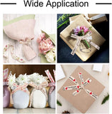 Handmade Printed Cotton Ribbons 16 MM (1 Roll x 4.5 Meters) For Accessories Garments Gifts DIY Crafts Stitching [jefs-stringlace-00017-m1]