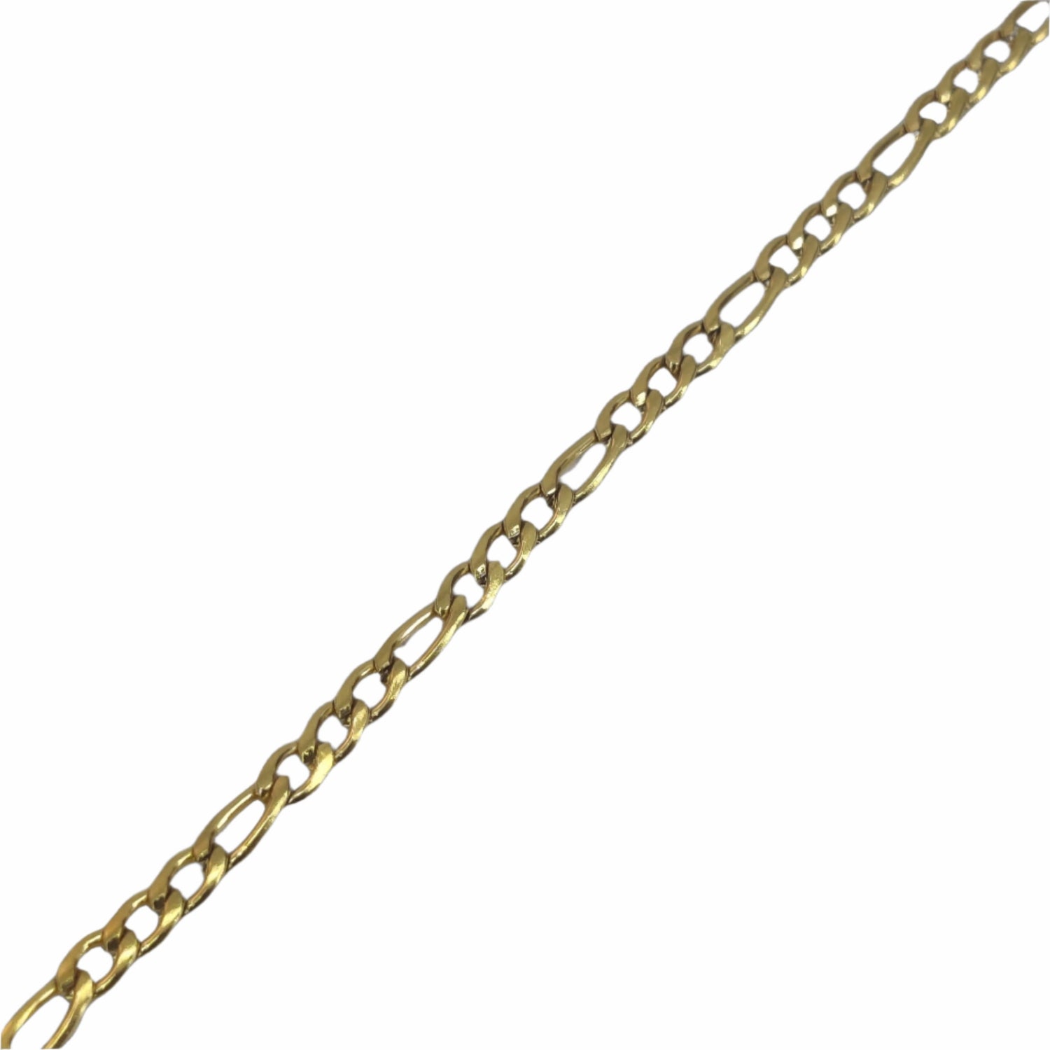 Jewellery Making Necklace Chains Tarnish Resistant Stainless Steel 4x3x0.8xmm Long Link:6x3x0.8mm Long Link Gold Color (Sold as 1 metre)