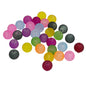 Acrylic Beads 8 MM (45 Grams, 50+ PCs) Round Frosted Mixed Colors Hole:1 MM For Jewellery Making DIY Crafts