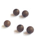 Brushed Metallic Acrylic Beads 6 MM Hole:1MM Round For Jewellery Making DIY Crafts Bracelets