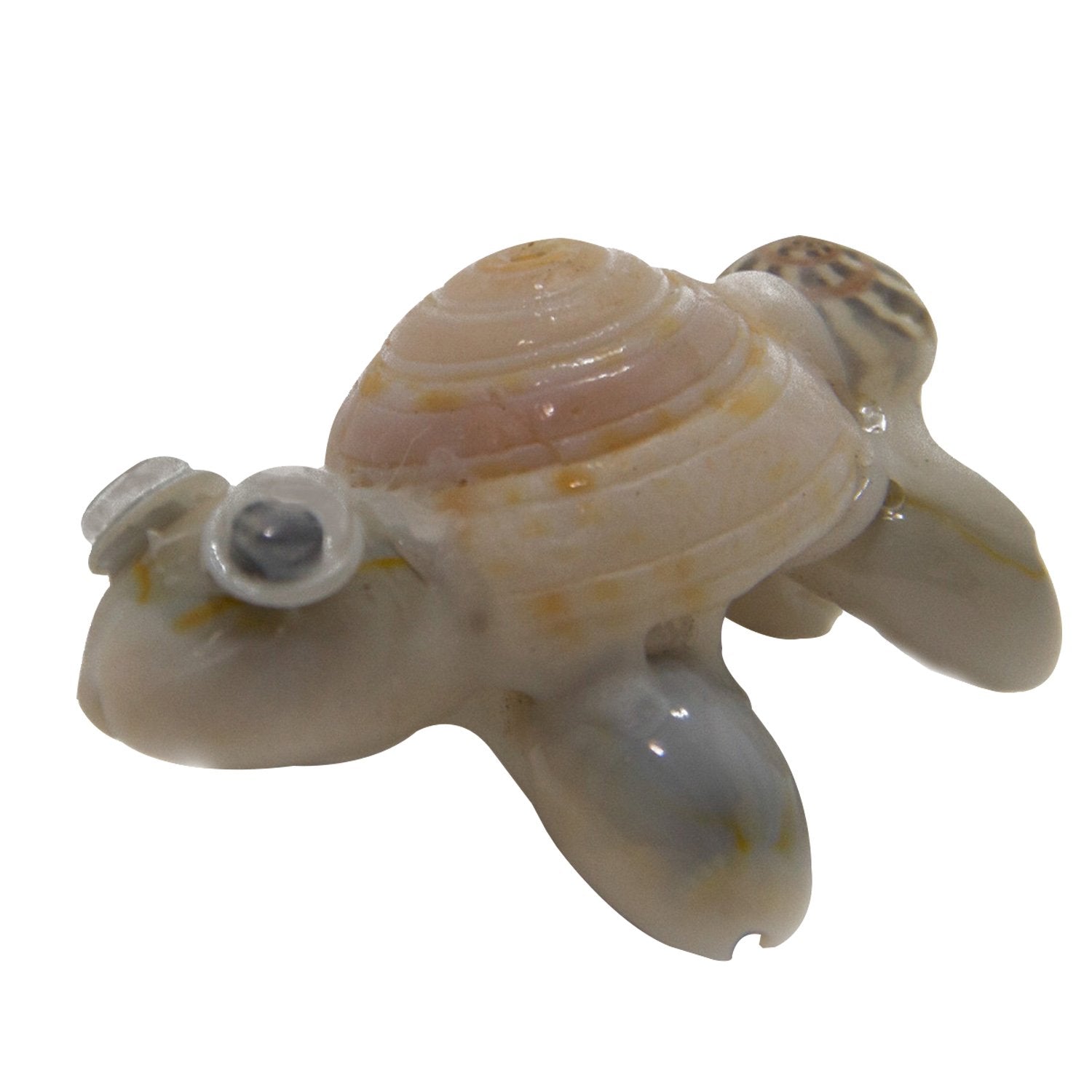 Handmade Sea Shell Crafts Miniature Toys Mixed Size 3.5 cm to 5 cm Range Assorted Animal Shapes Random Shade (Sold as 1 piece) [ac-artifctcrfts-00010-m1]