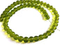 Crackle Glass Beads 8 MM Hole Size:1 MM Round Apple green For Jewellery Making (1 String, 100 Beads) [ac-bds-00032-m14]