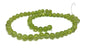 Crackle Glass Beads 8 MM Hole Size:1 MM Round  Light green For Jewellery Making (1 String, 100 Beads) [ac-bds-00032-m18]