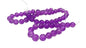 Crackle Glass Beads 8 MM Hole Size:1 MM Round Pink Tone Purple For Jewellery Making (1 String, 100 Beads) [ac-bds-00032-m23]