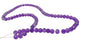 Crackle Glass Beads 6 MM Round Hole Size:1.3 MM Purple (1 String, 125 Beads/String) [ac-bds-00033-m10]