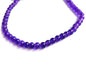 Crackle Glass Beads 6 MM Round Hole Size:1.3 MM Purple (1 String, 125 Beads/String) [ac-bds-00033-m2]
