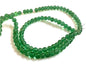 Crackle Glass Beads 4 MM Round Hole Size:1 MM Green (1 String, 200 Beads/String) [ac-bds-00034-m1]